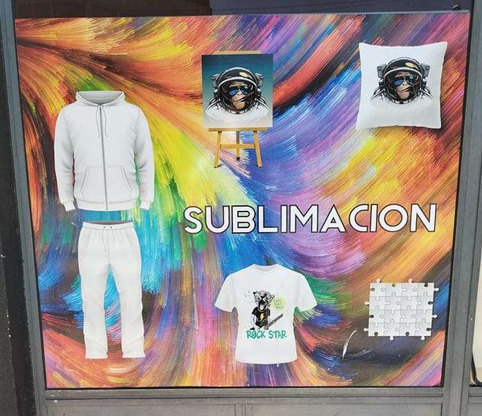 Servicios de sublimación