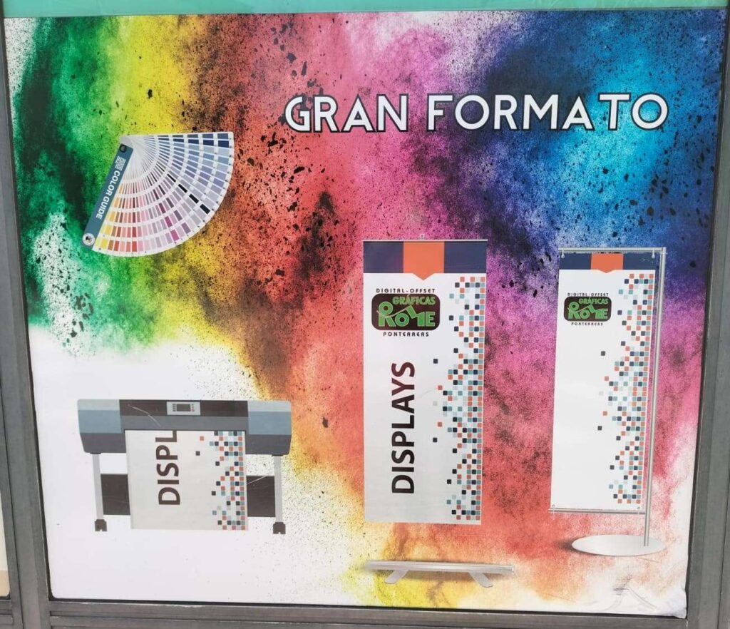 Servicios de impresión a gran formato