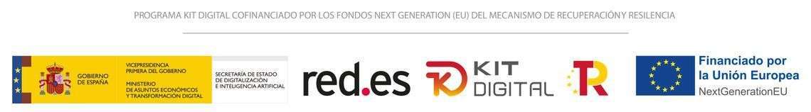 Página web financiada por el kit digital